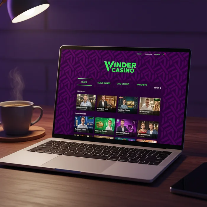 Vinder Casino bonus hero image